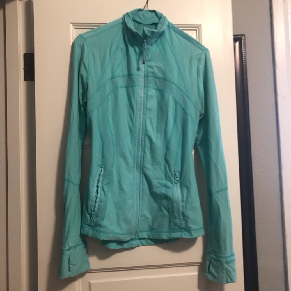 Lululemon Turquoisel Zip Up Hoodie